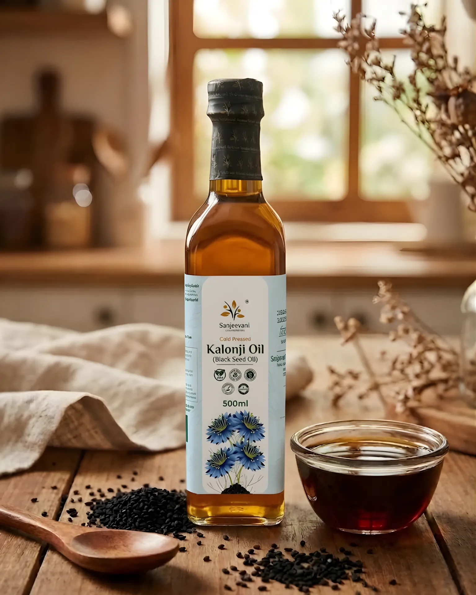 Sanjeevani Cold Pressed Kalonji Oil 